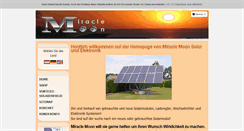 Desktop Screenshot of miracle-moon.de