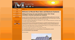 Desktop Screenshot of miracle-moon.com