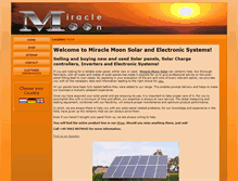 Tablet Screenshot of miracle-moon.com